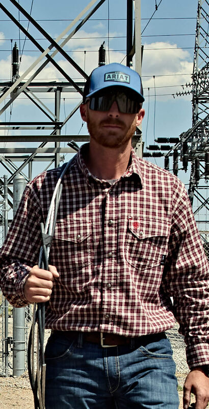 FR Winch Snap Work Shirt Lifestyle